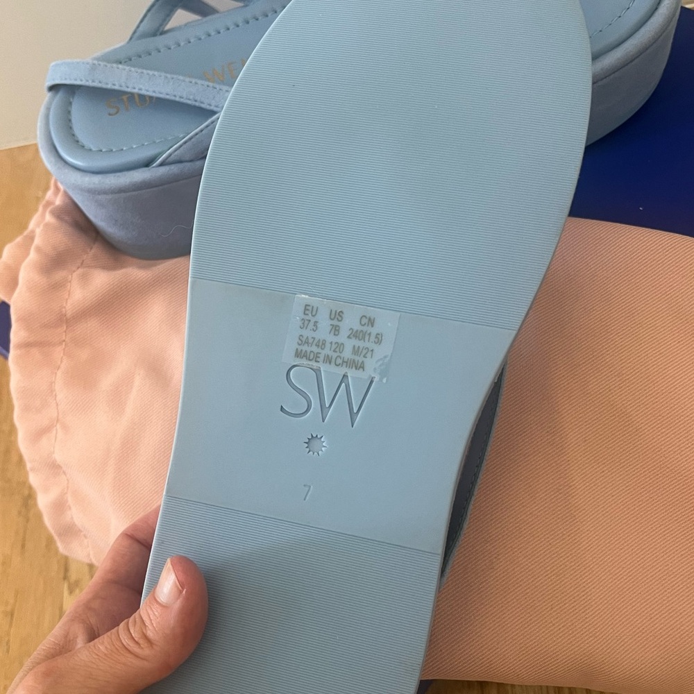Stuart Weitzman Summerlift Platform Sandal - Picture 9 of 12